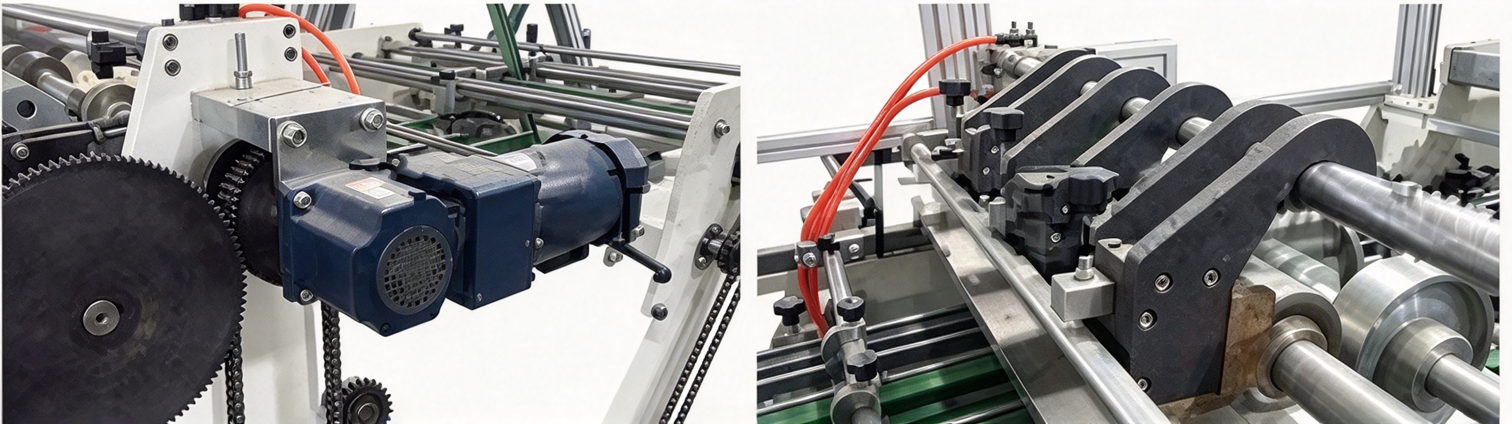 Machine Making Boxes High Speed Paper Box Forming Machine for Hamburger Box, French Fry Box ...