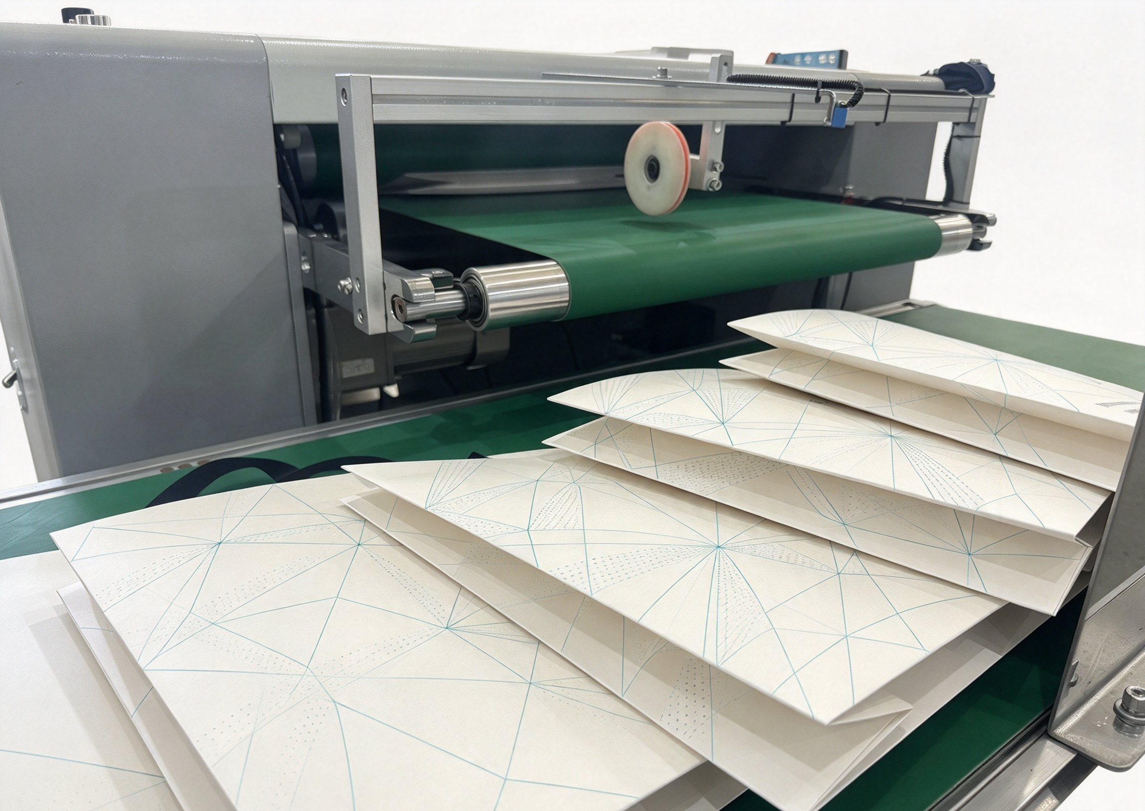 Crease- Free Sheet Feeding Paper Bag Forming Machine - Buy small ...